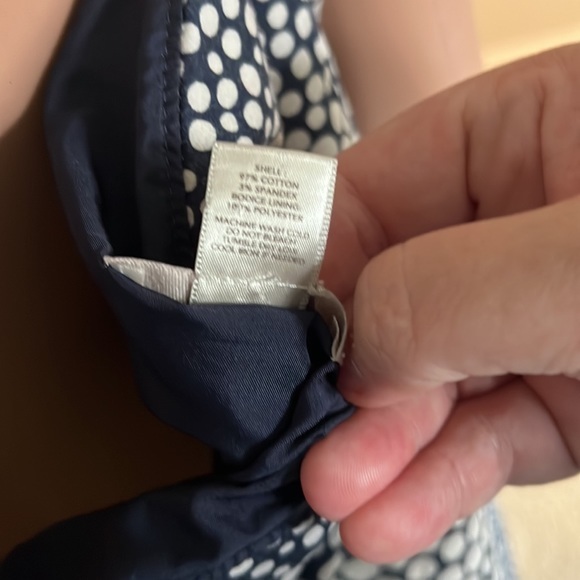 LOFT Dot Dress‎ SZ 16 - Picture 6 of 6